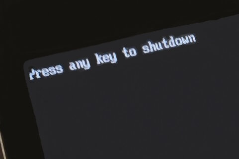 bootloader提示press any key to shutdown